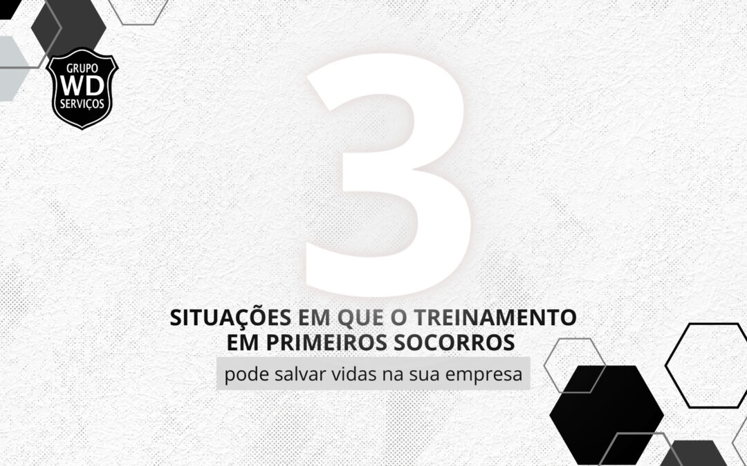 Situações em que Primeiros Socorros pode salvar vidas