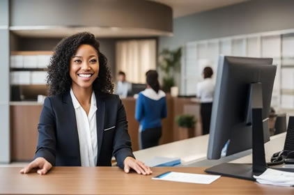 Recepcionista e Secretária